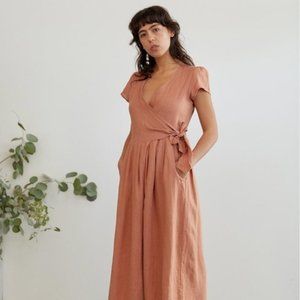 Sugar Candy Mountain The Angela Jumpsuit in Clay, Size Small